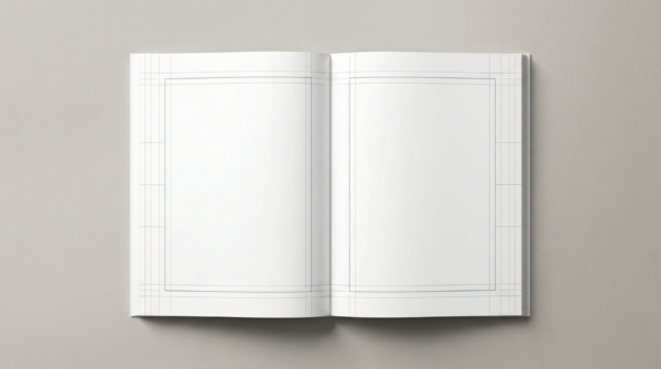 Diagram showing correct page margin settings for print-on-demand books