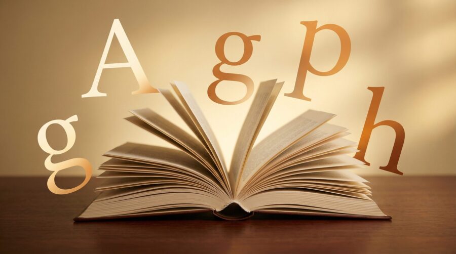 Essential typography terms every self-published author should know