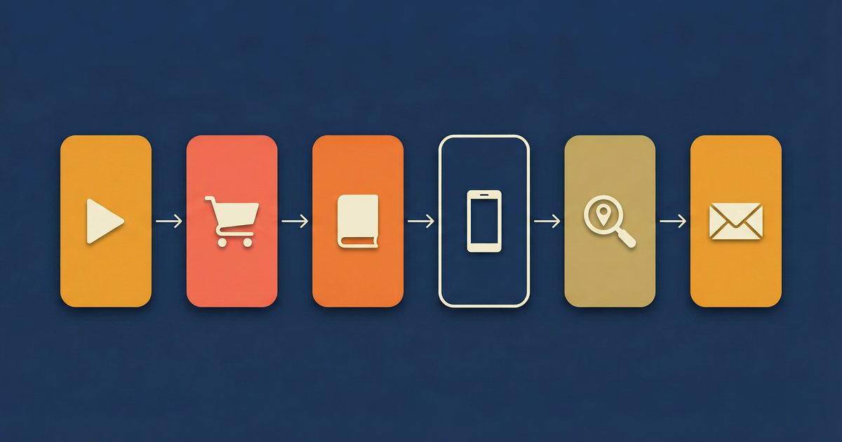 Flowchart diagram showing book trailer distribution across six platforms where to share book trailer